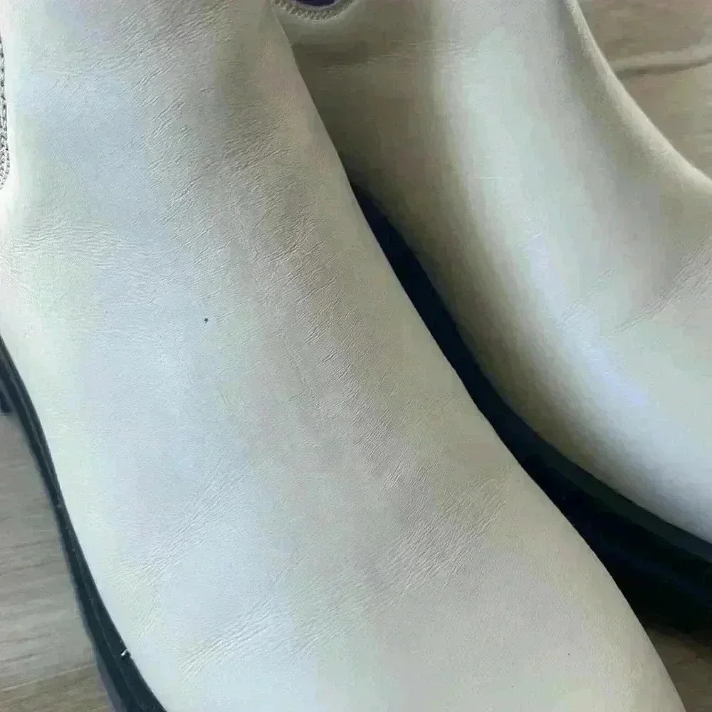 Anine Bing Justine Boots Ivory sz 39 - Picture 15 of 16